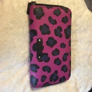 Cheetah print wallet